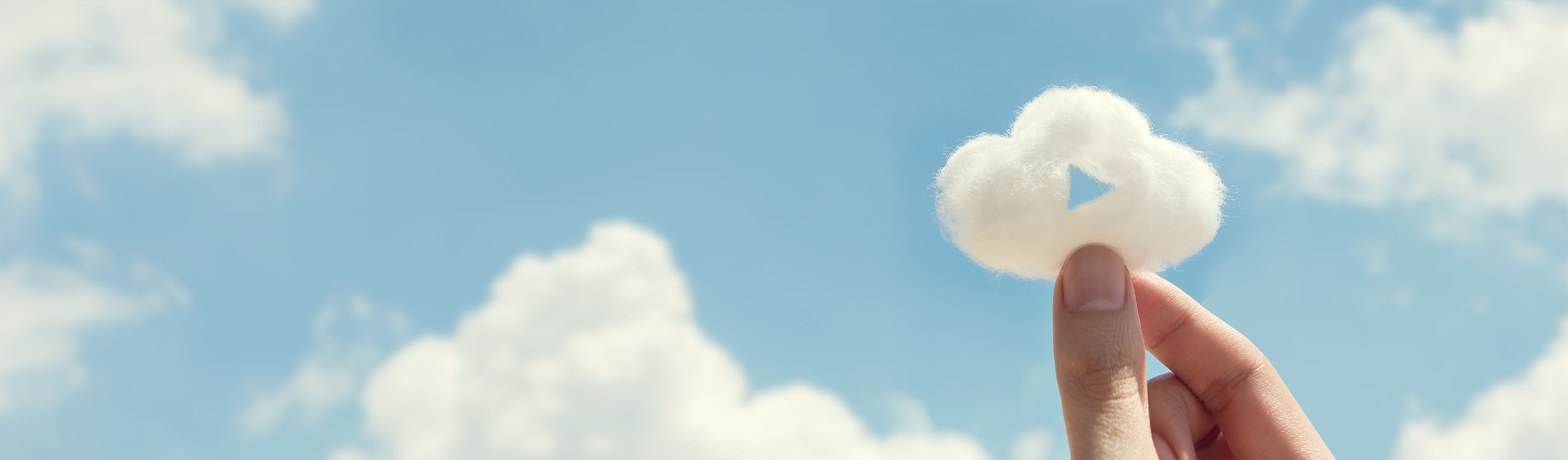 Cloud with play button