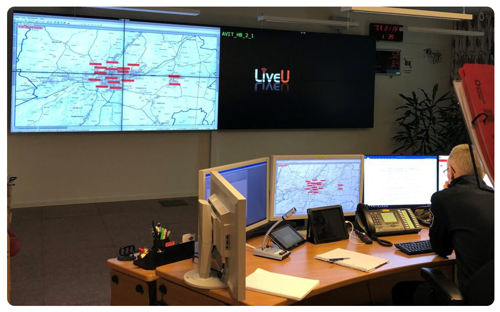 a mission-critical IP-video transmission solution for SÄRF Sweden Emergency Services  in partnership with LiveU